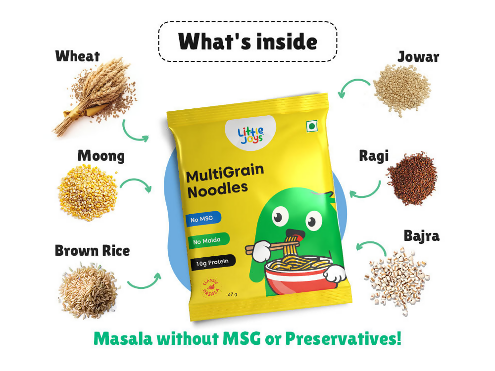 Little Joys Masala Multigrain Noodles | Grocsy