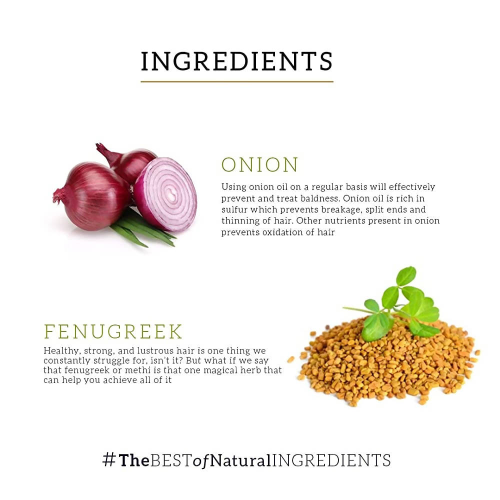 Khadi Natural Onion & Fenugreek Hair Conditioner | Grocsy