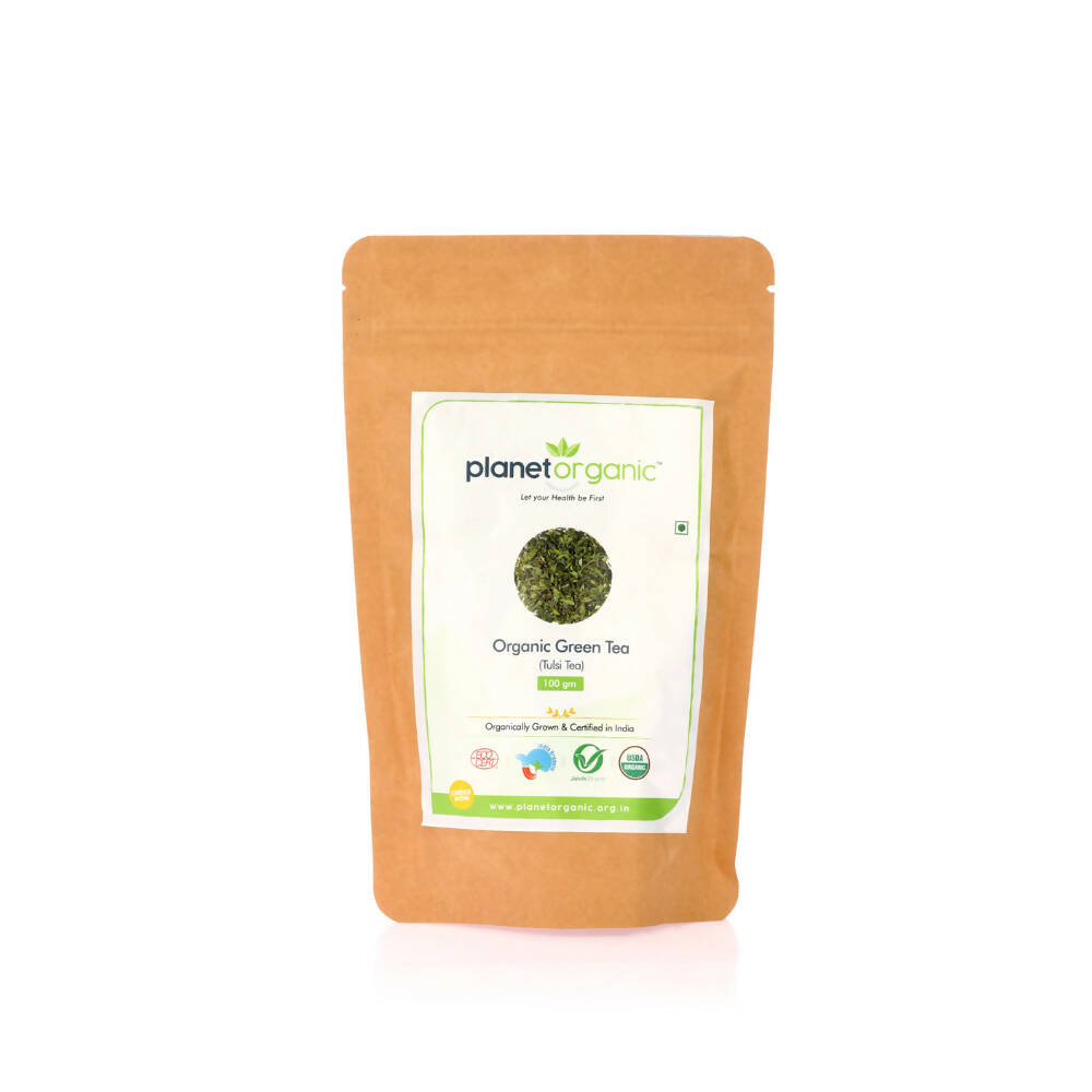 Planet Organic Green Tea (Tulsi) | Grocsy