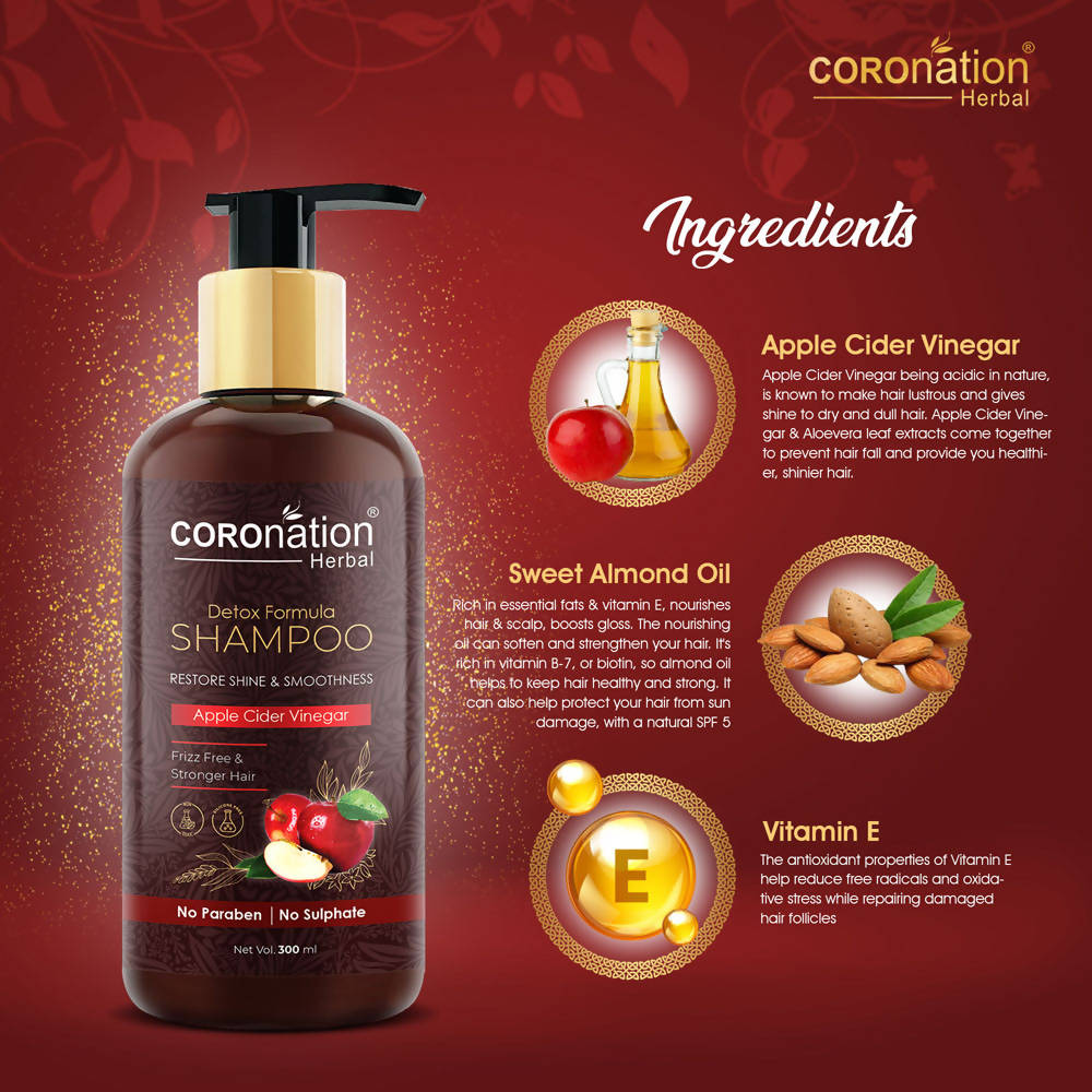 Coronation Herbal Apple Cider Vinegar Shampoo | Grocsy