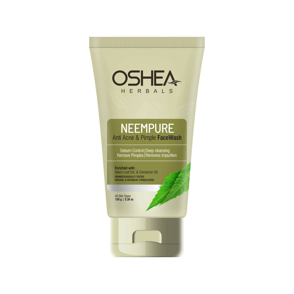 Oshea Herbals Neempure Anti Acne & Pimple Face Wash | Grocsy