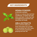 Khadi Veda Brown Herbal Mehndi For Healthy Scalp & Hair | Grocsy