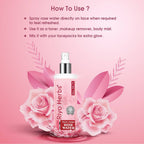 Riyo Herbs Steam Distilled Rose Water | Grocsy
