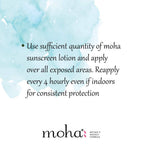 Moha Herbal Sunscreen Lotion with SPF 50 | Grocsy