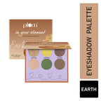 Plum In Your Element Eyeshadow Palette Easy to Blend 6-in-1 Palette 03 Earth | Grocsy