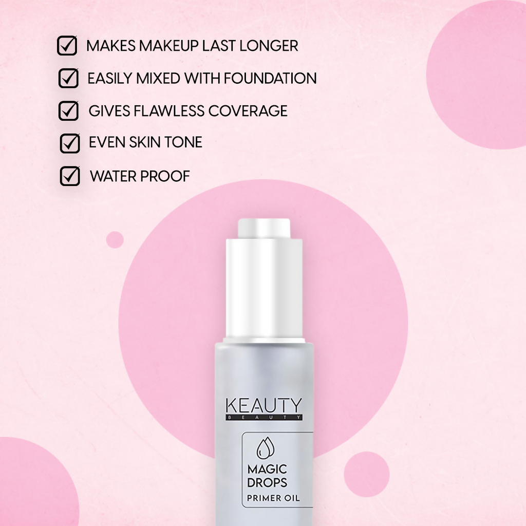 Keauty Beauty Magic Drop Primer Oil | Grocsy