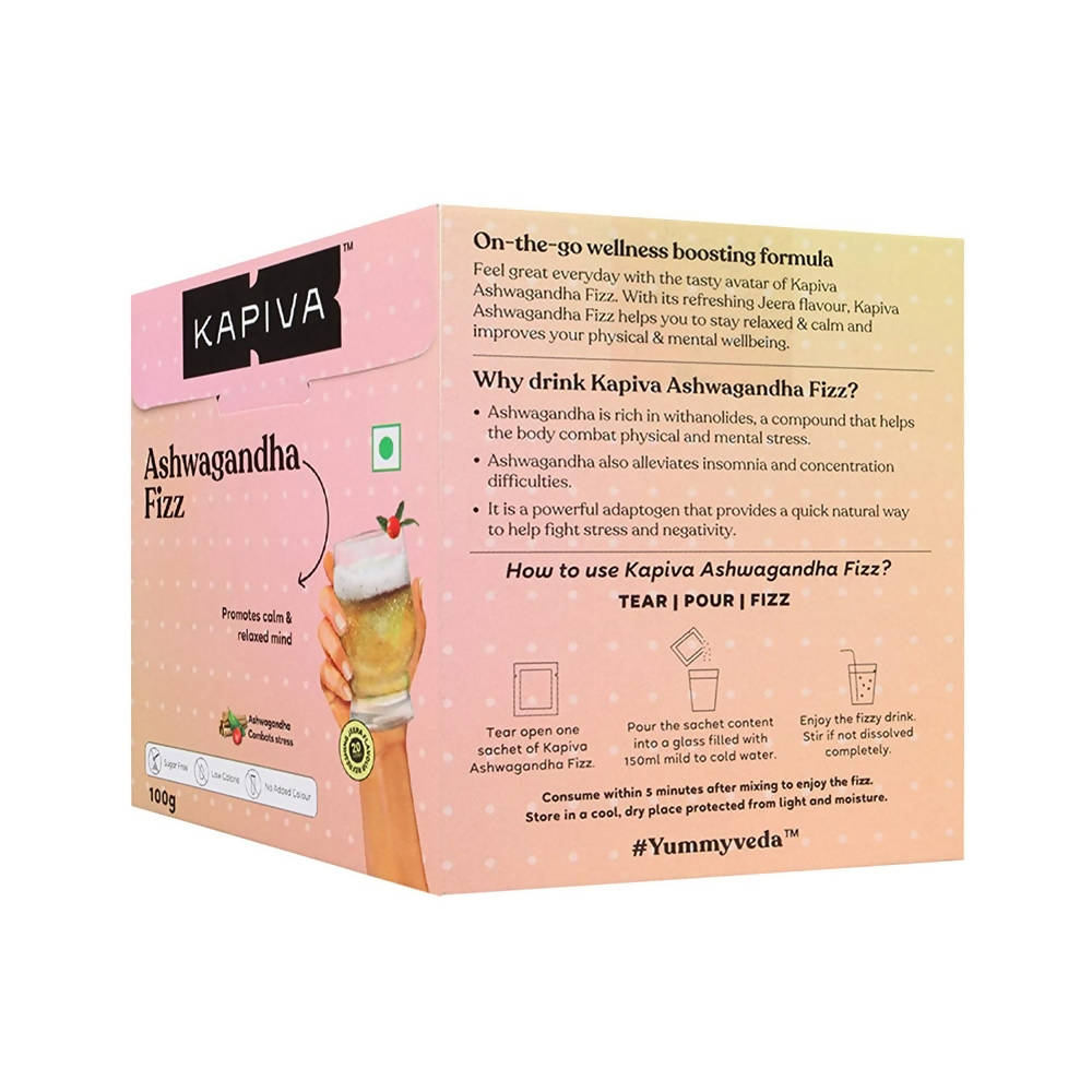 Kapiva Ayurveda Ashwagandha Fizz - Jeera | Grocsy