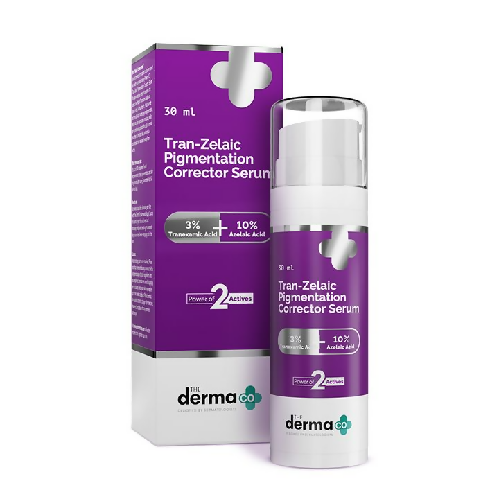 The Derma Co Tran-Zelaic Pigmentation Corrector Serum with Tranexamic Acid & Azelaic Acid | Grocsy