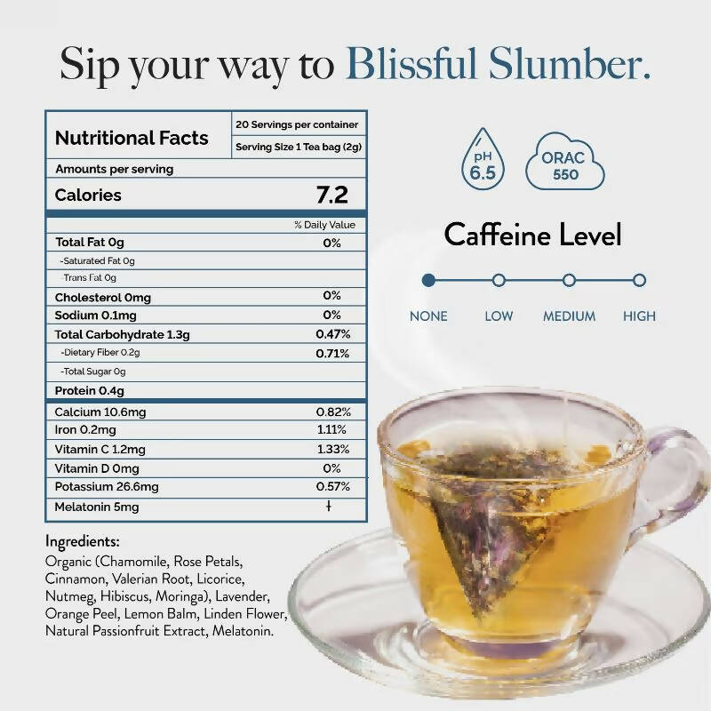 Wellbeing Nutrition Sleep Tea | Grocsy