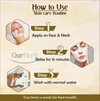 OurHerb Ubtan Face Pack For Glowing Skin | Grocsy
