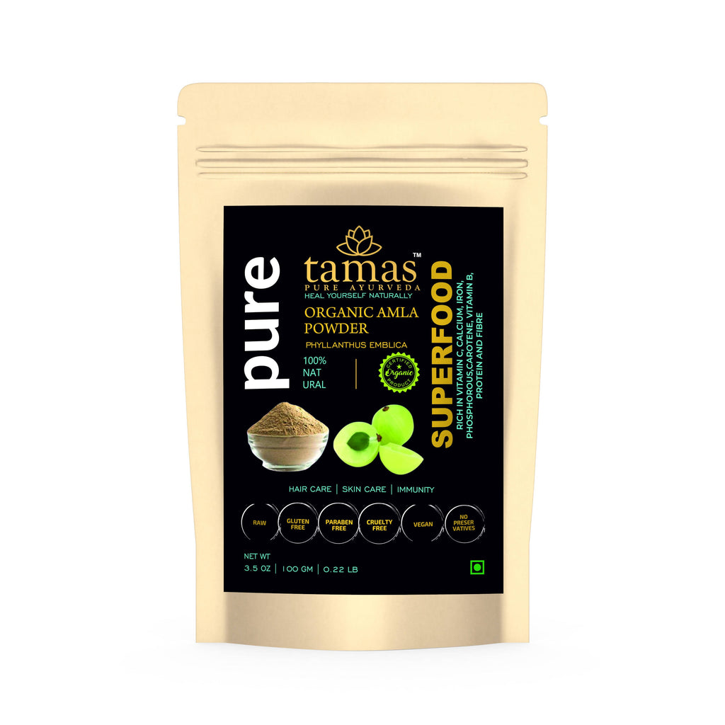 Tamas Pure Ayurveda Superfood Organic Amla Powder | Grocsy
