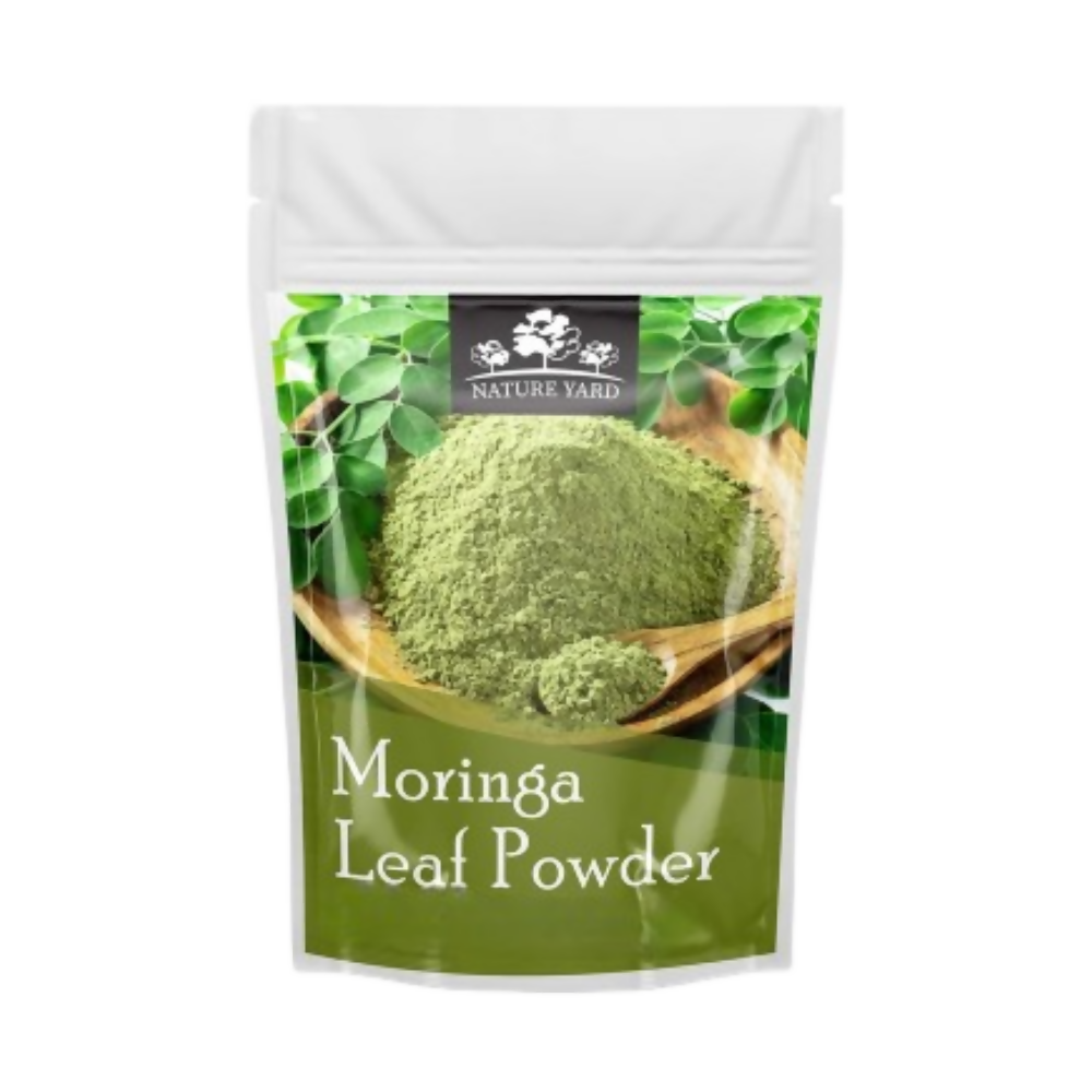 Nature Yard Organic Moringa Leaf Powder | Grocsy