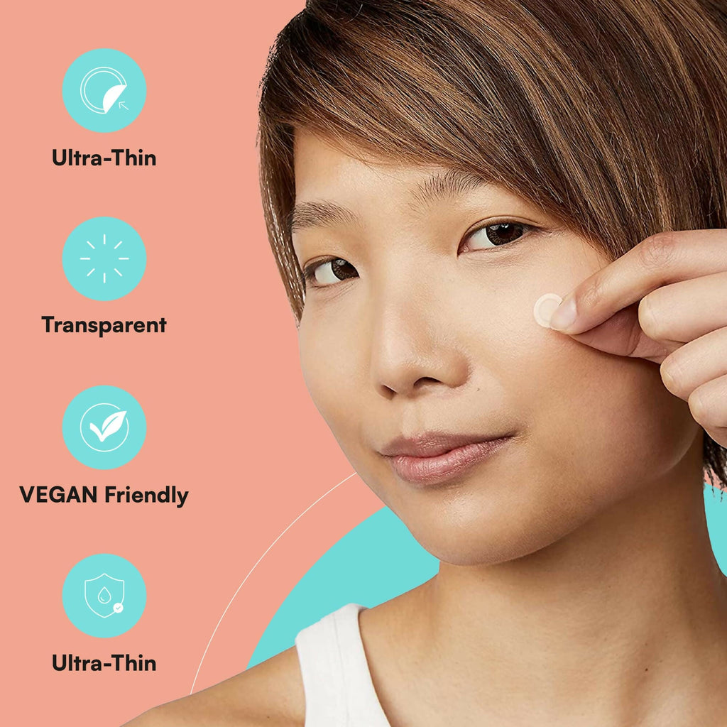 Xokit Pimple Patches for Face, Hydrocolloid Acne Patch for Acne Treatment - Invisible Facial Stickers Covers | Grocsy