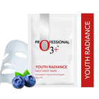 Professional O3+ Youth Radiance Face Sheet Mask | Grocsy