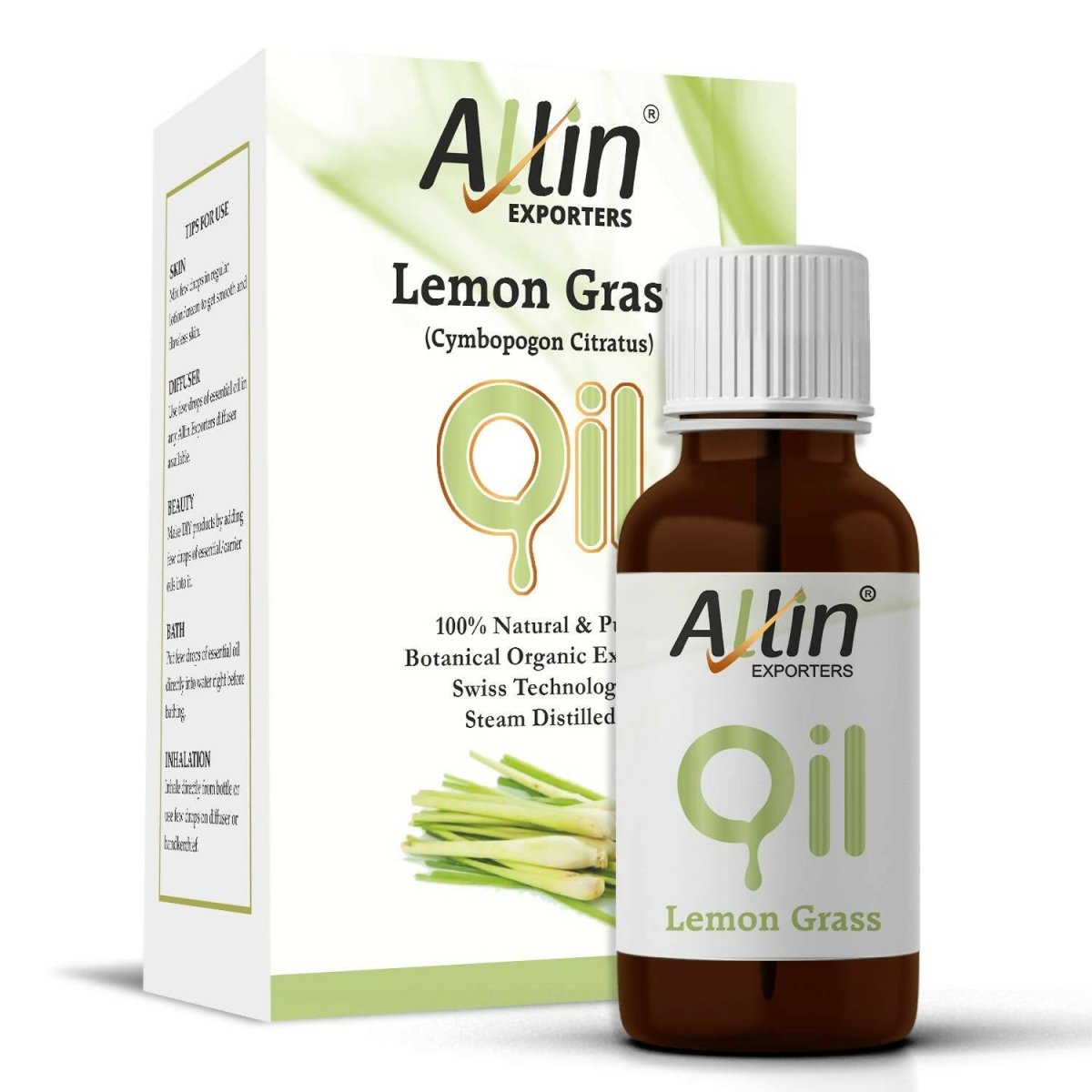 Allin Exporters Lemon Grass Essential Oil | Grocsy