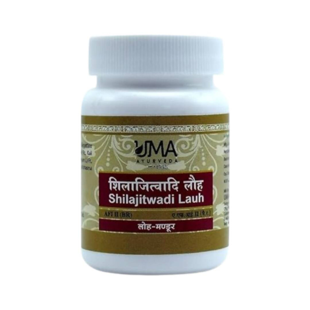 Uma Ayurveda SJ wadi Lauha Tablets | Grocsy