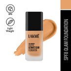 Lakme Invisible Finish Full Coverage Liquid Foundation SPF 8 - Shade 01 | Grocsy