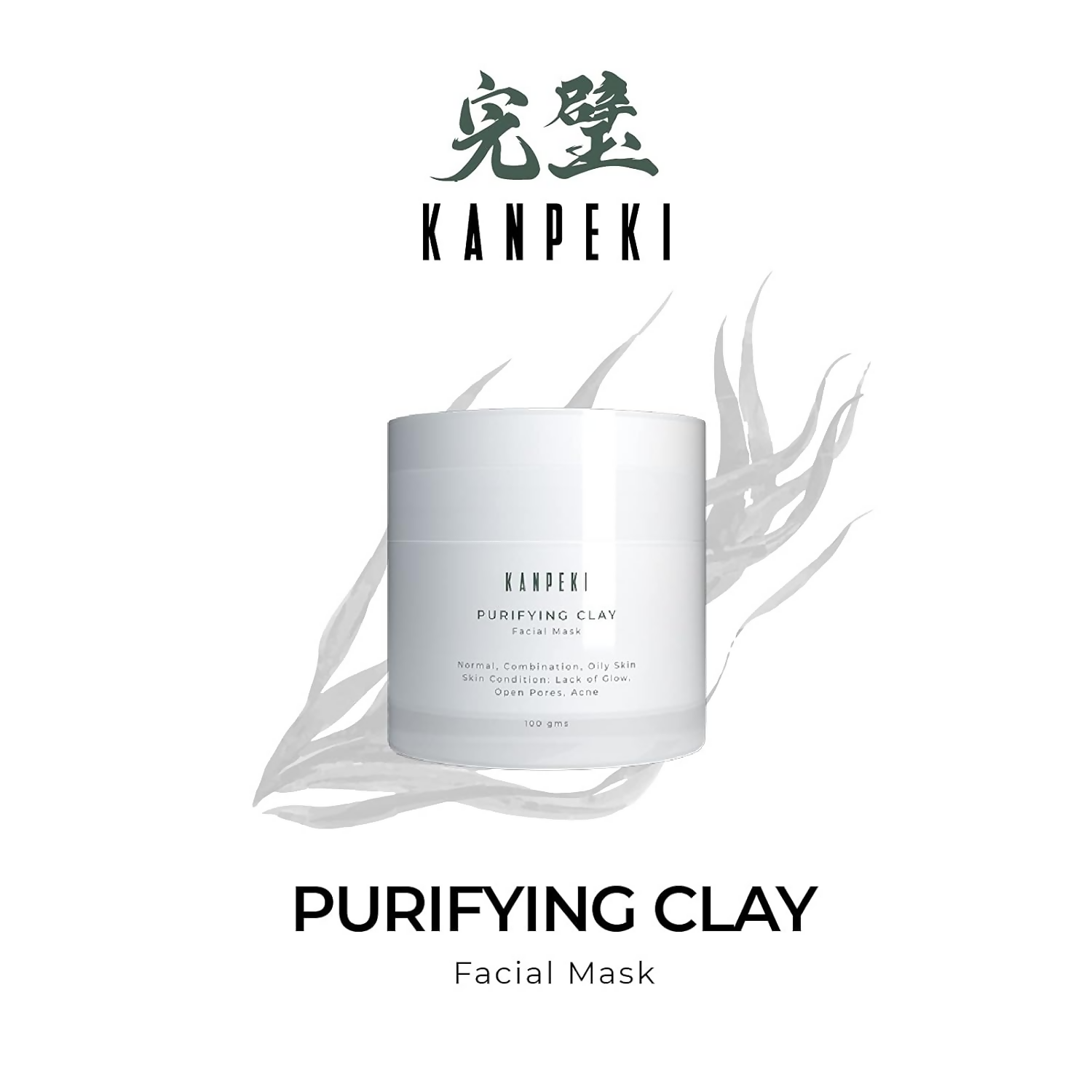 Kanpeki Purifying Facial Clay Mask | Grocsy