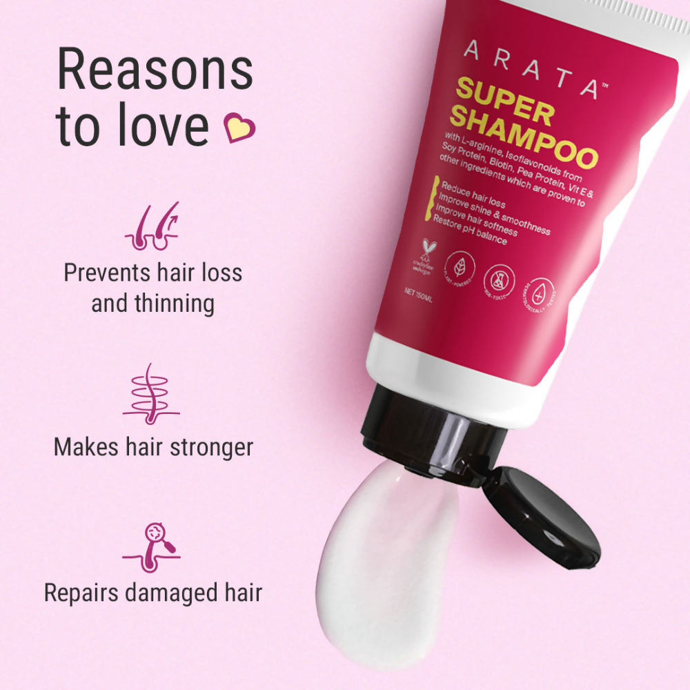 Arata Super Shampoo With Onion Oil | Grocsy
