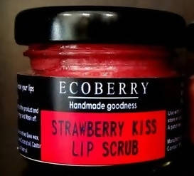 Ecoberry Strawberry Kiss Lip Scrub | Grocsy