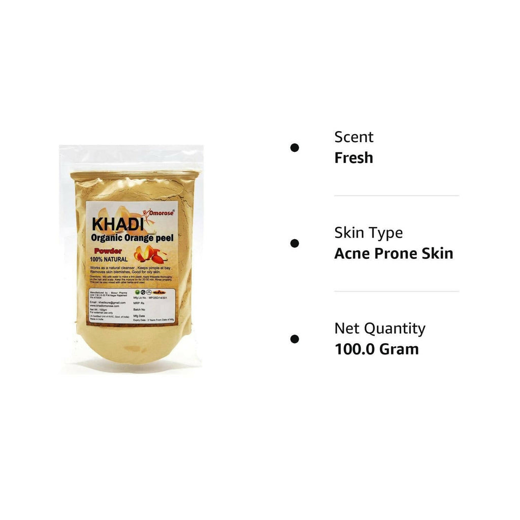 Khadi Omorose Orange Peel Powder | Grocsy