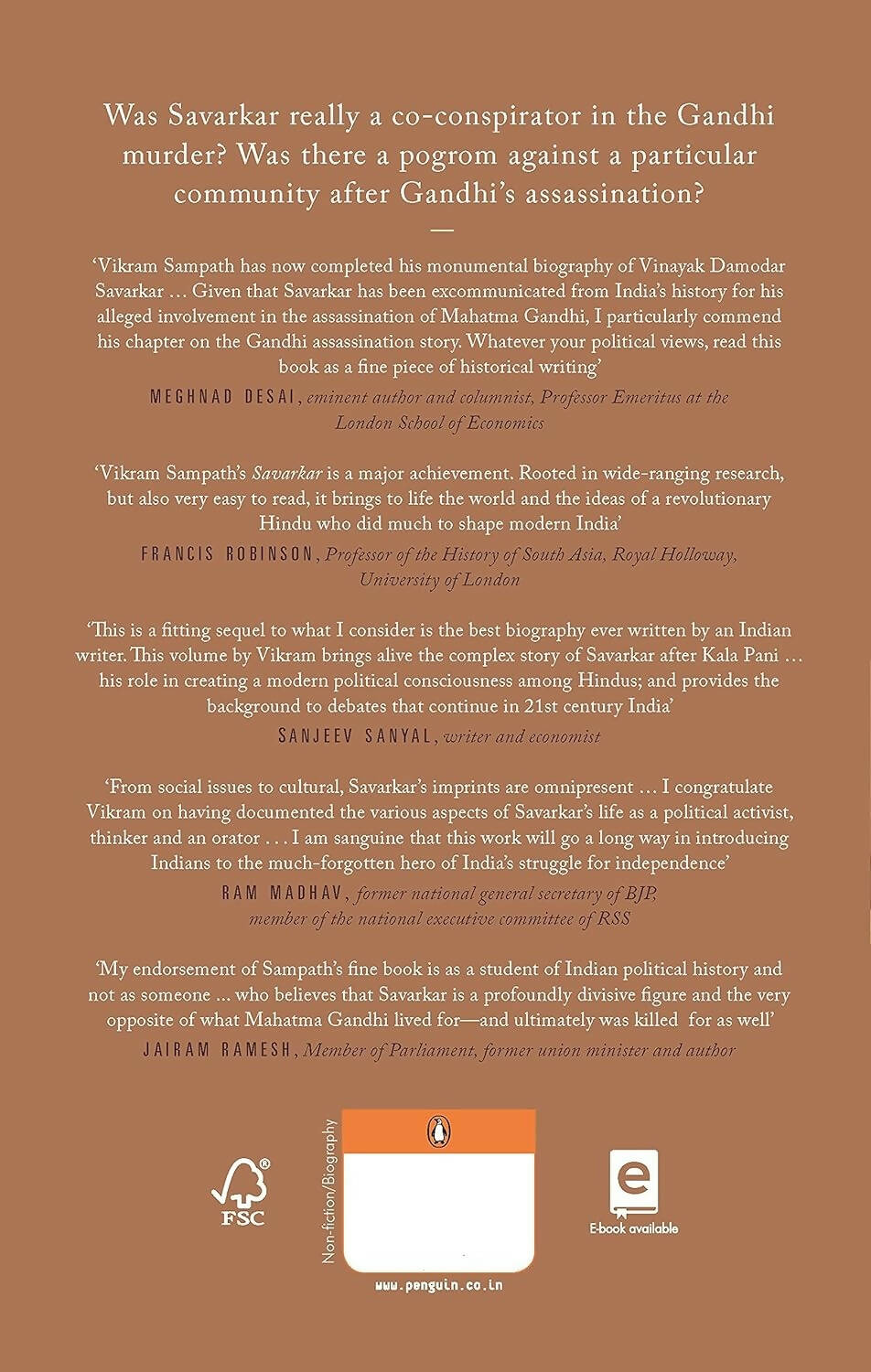 Savarkar: A Contested Legacy, 1924-1966 by Vikram Sampath | Grocsy