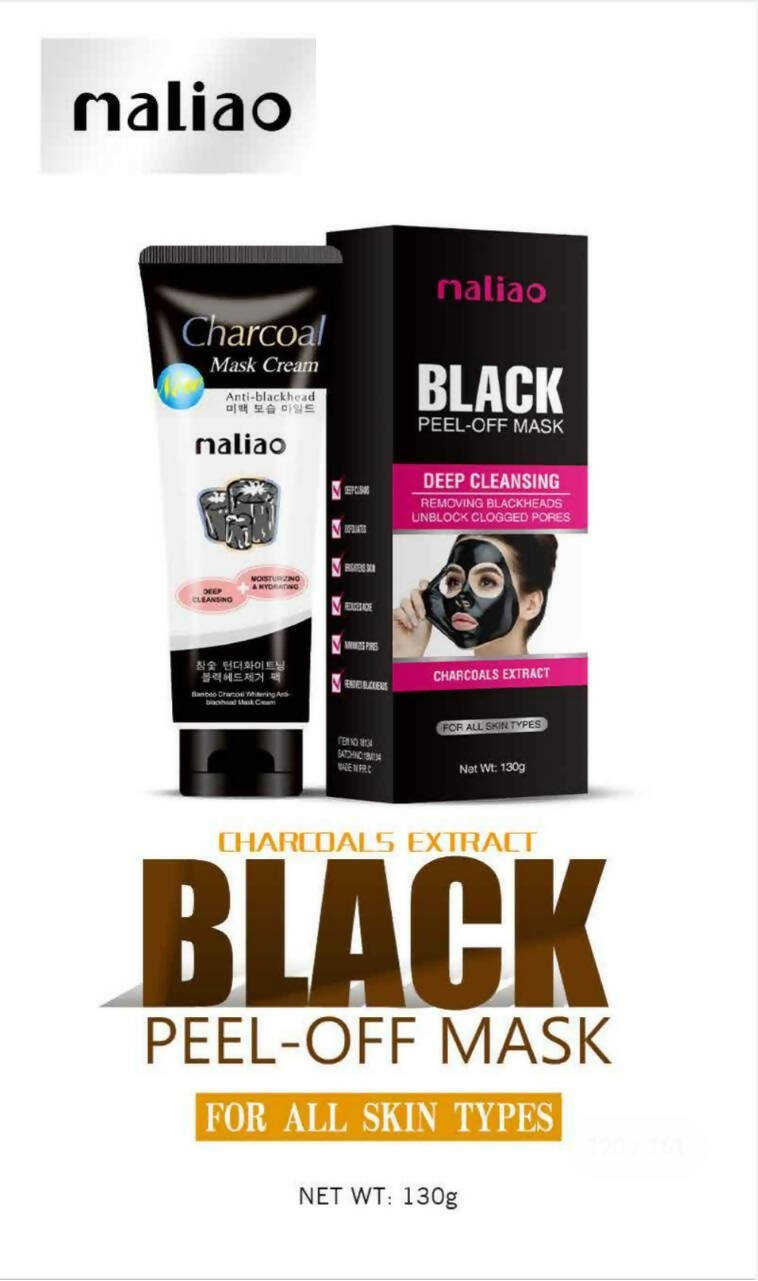 Maliao Professional Black Peel-Off Mask | Grocsy
