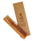 Isha Life Handmade Neem Wood Comb | Grocsy