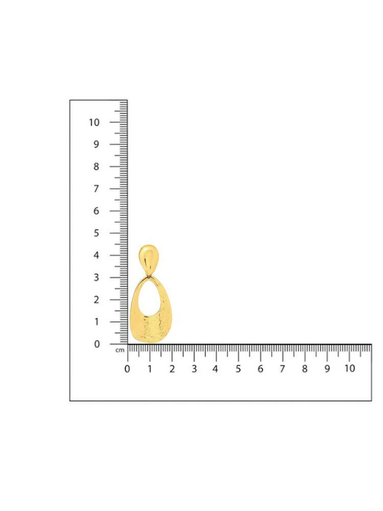 Golden Earrings - Ruby Raang | Grocsy