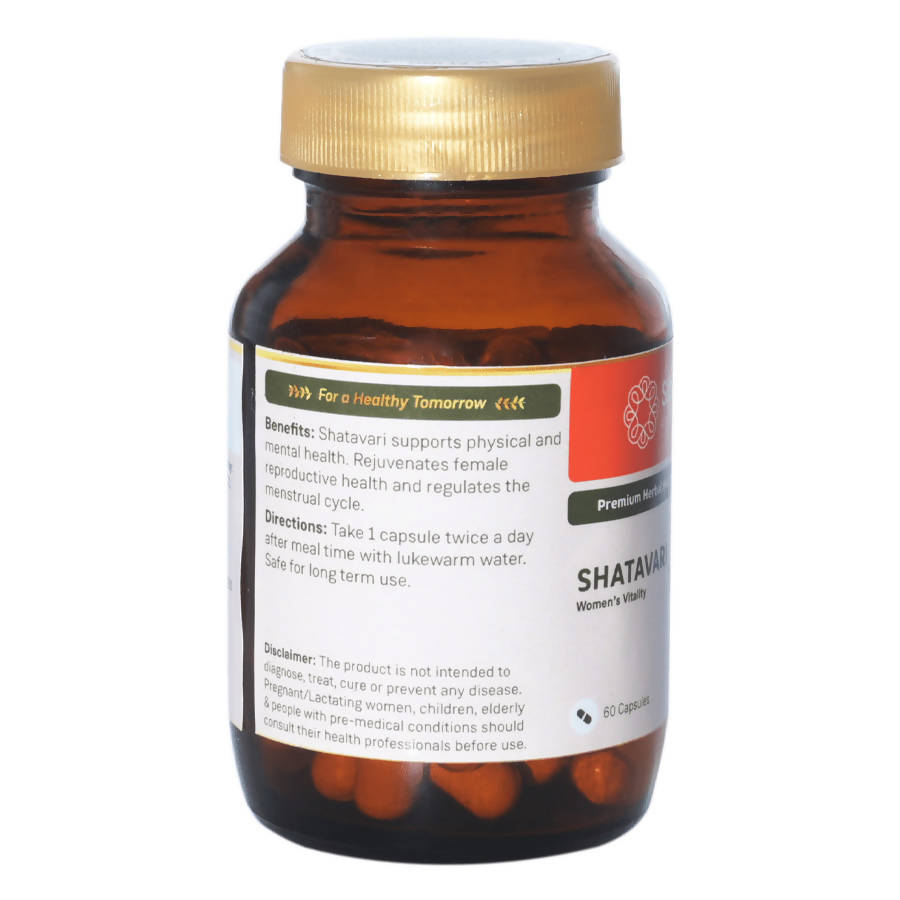 Sitaram Ayurveda Shatavari Capsules | Grocsy