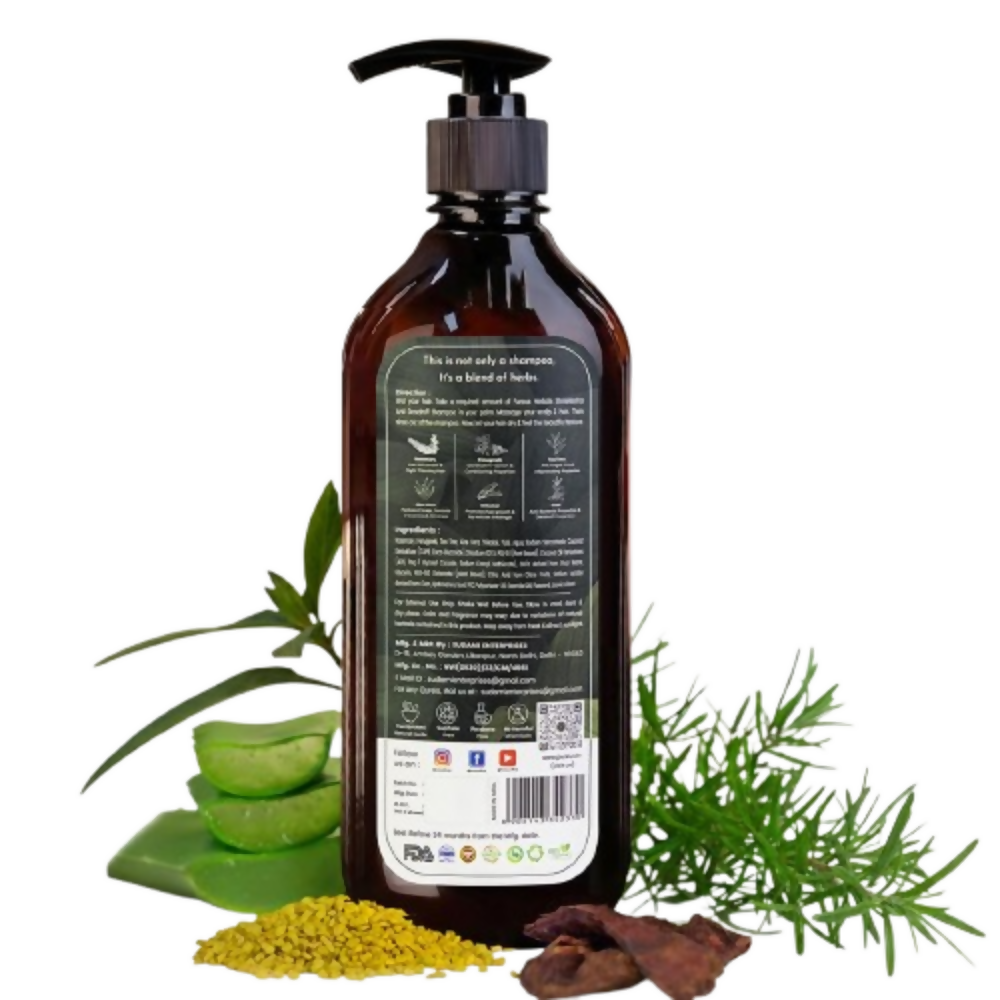 Pureus Herbals Shreekesha Anti Dandruff Shampoo | Grocsy