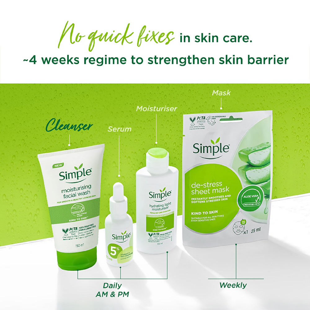 Simple Moisturising Facial Wash | Grocsy