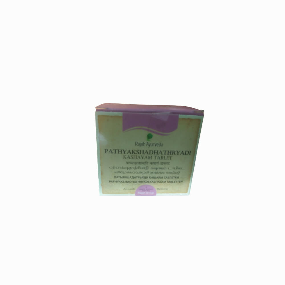 Rajah Ayurveda Pathyakshadathyadi Kashayam Tablets | Grocsy