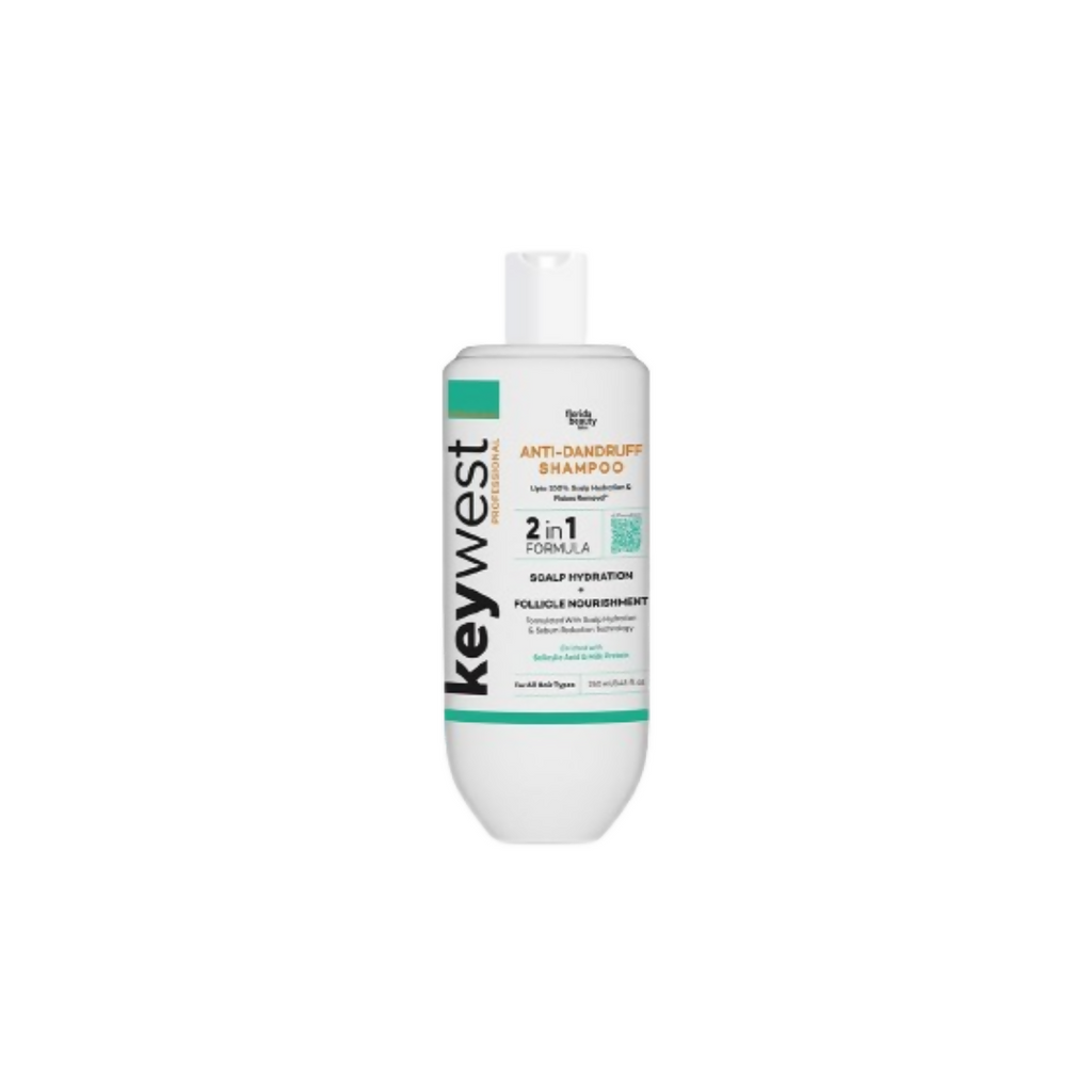 Keywest Professional Anti Dandruff Shampoo 2in1 Formula Scalp Hydration + Follicle Nourishment | Grocsy