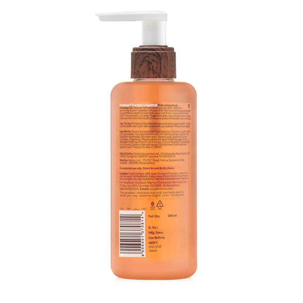 PureSense Energise Grapefruit Refreshing Body Cleansing Gel | Grocsy