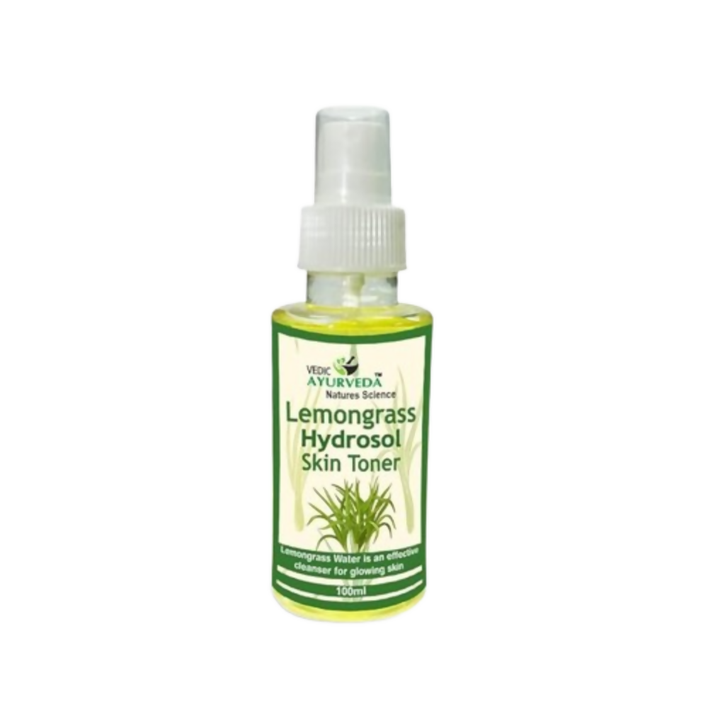 VedicAyurveda Lemongrass Hydrosol Skin Toner | Grocsy