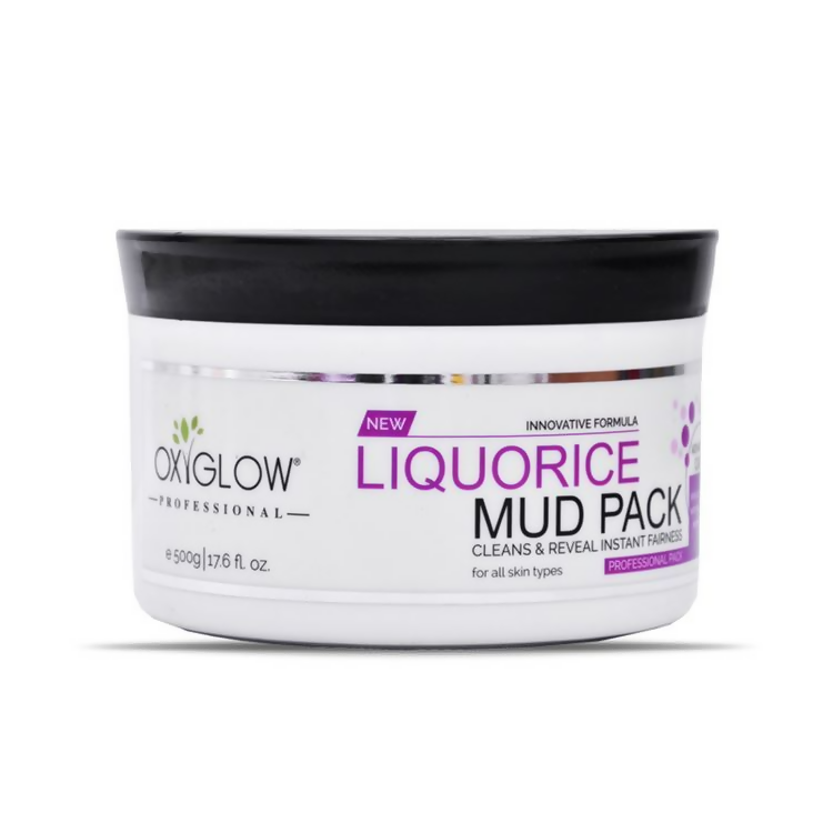 Oxyglow Herbals Liquorice Mud Pack | Grocsy
