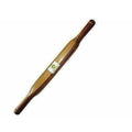 Wooden Rolling Pin, Brown (14-inch) | Grocsy