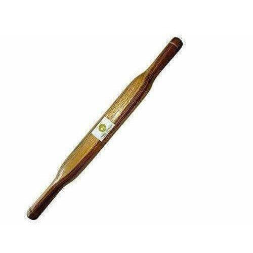 Wooden Rolling Pin, Brown (14-inch) | Grocsy