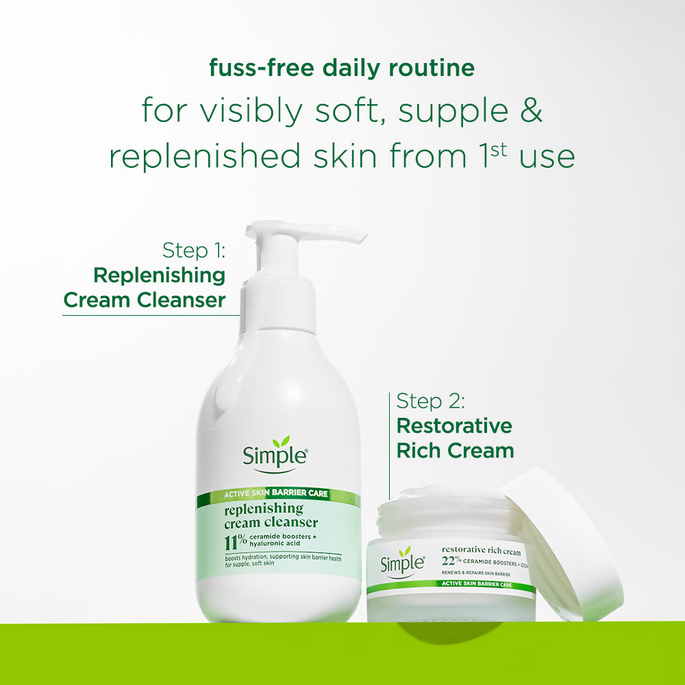 Simple Skin Barrier Cream Cleanser | Grocsy