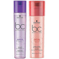 Schwarzkopf Professional Keratin BC Bonacure Smooth Perfect Rescue Micellar Shampoo & Peptide Repair Conditioner Combo | Grocsy