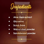 Krishna's Herbal & Ayurveda Walnut Scrub | Grocsy