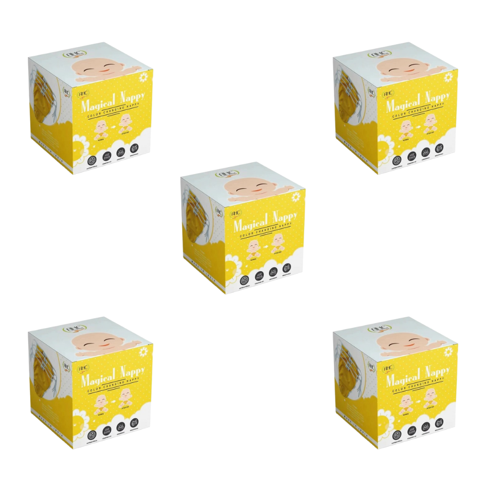AHC Magic Colour Changing Ultra Soft In Duck Design Cloth Diaper Nappy | Grocsy