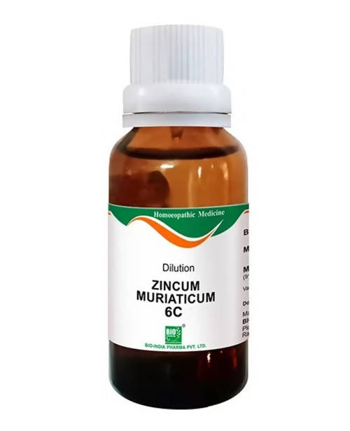 Bio India Homeopathy Zincum Muriaticum Dilution | Grocsy