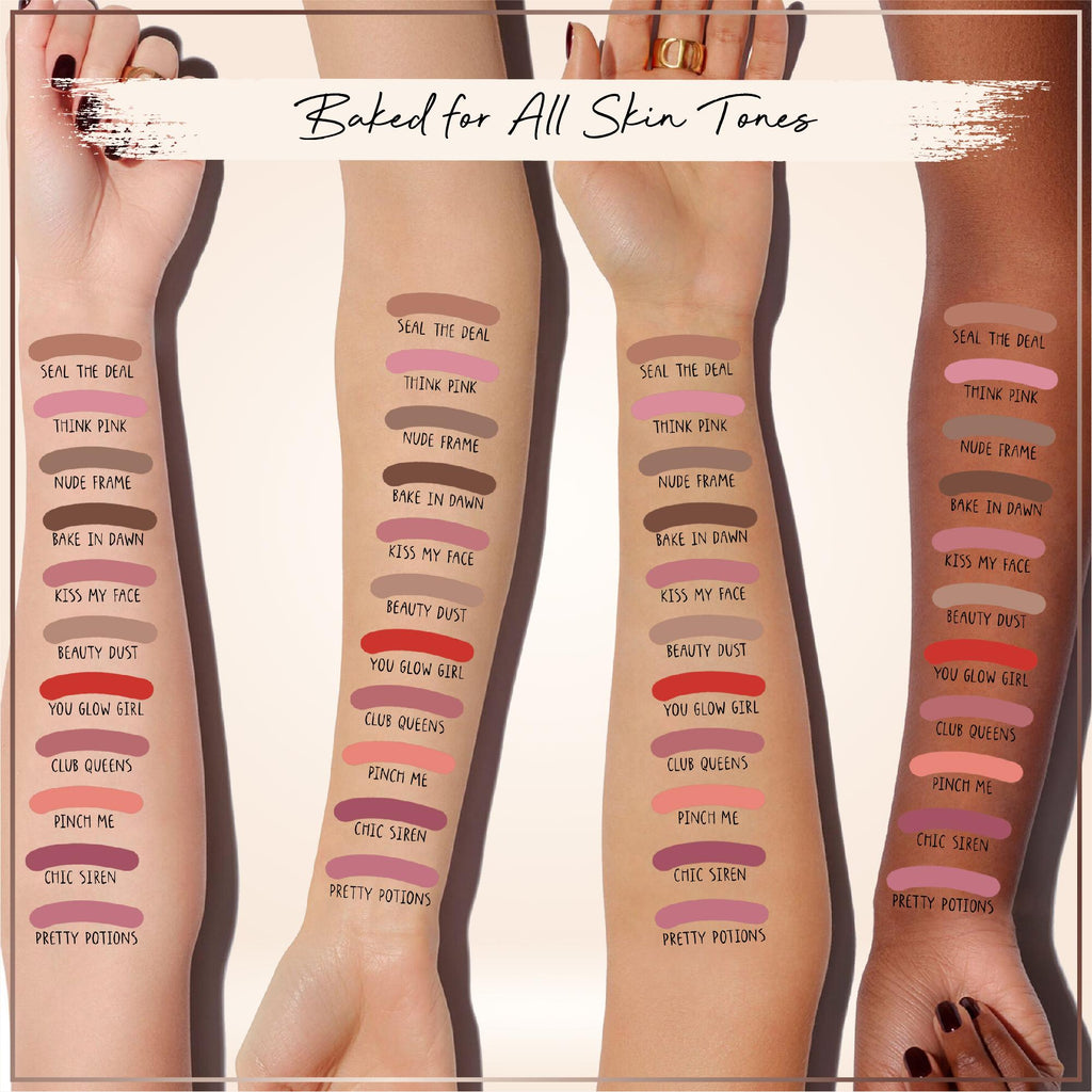 Baked Beauty Liquid Matte Lipstick Set (Set of 11) | Grocsy