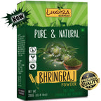 Luxura Sciences Natural Bhringraj Powder for hair growth and conditioning | Grocsy