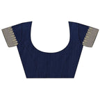 Vamika Navy Banarasi Jacquard Weaving Saree | Grocsy