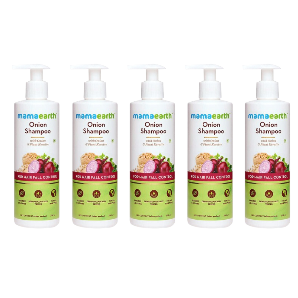 Mamaearth Onion Shampoo For Hair Fall Care | Grocsy