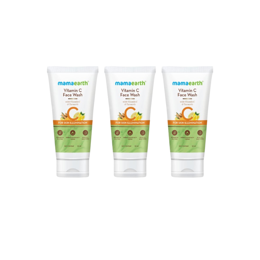 Mamaearth Vitamin C Face Wash For Skin Illumination | Grocsy