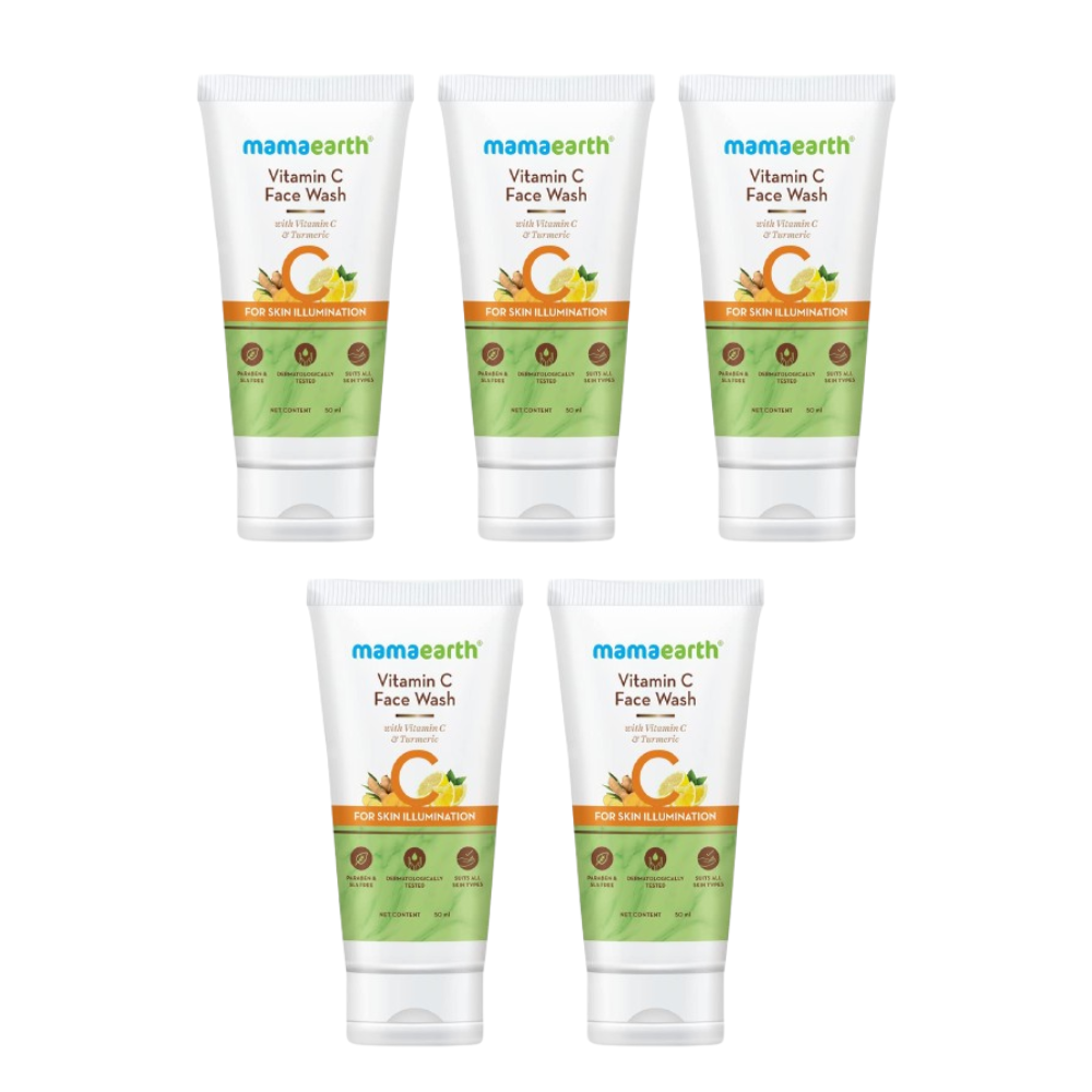Mamaearth Vitamin C Face Wash For Skin Illumination | Grocsy